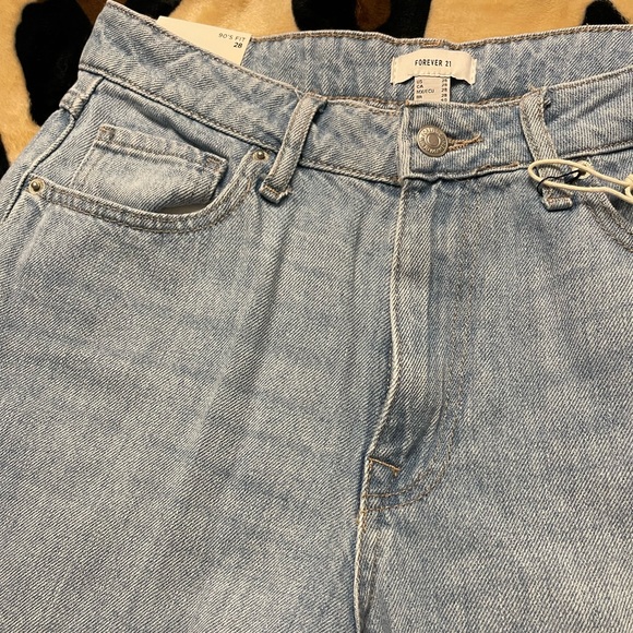 Forever 21 90s Fit Wide Leg Jeans Size 28 - Picture 8 of 8